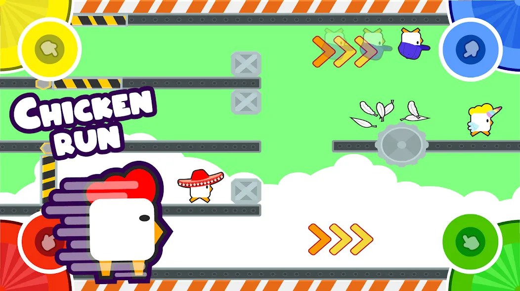 2 3 4 Player Mini Games МОД/Взлом [Меню, Бесконечные монеты и Открытые уровни] Screenshot 2