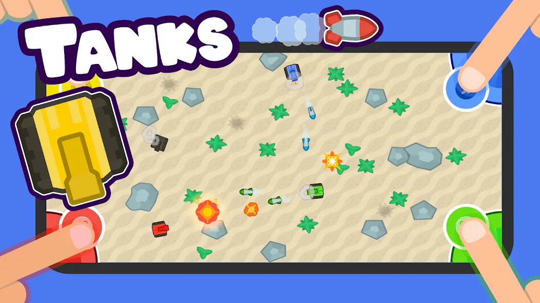 2 3 4 Player Mini Games МОД/Взлом [Меню, Бесконечные монеты и Открытые уровни] Screenshot 3