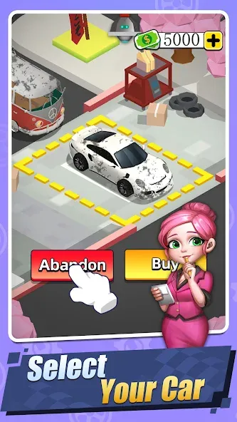 Car Fix Inc - Mechanic Garage (Кар Фикс Инк) МОД/Взлом [Меню, Бесконечные монеты и Открытые уровни] Screenshot 1