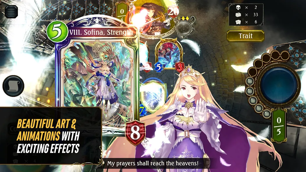 Shadowverse CCG (Шадовверс ККГ) МОД/Взлом [Бесконечные деньги, Монеты и Мега MOD] Screenshot 1