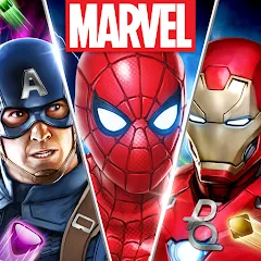 Скачать MARVEL Puzzle Quest: Hero RPG Взлом на много денег и кристаллов бесплатно на Андроид