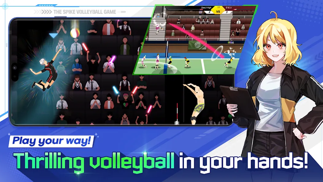 The Spike - Volleyball Story (Зе Спайк) МОД/Взлом [Бесконечные деньги, Монеты и Мега MOD] Screenshot 1