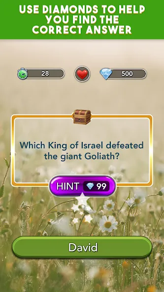 Daily Bible Trivia Bible Games (Ежедневные викторины Библии библейские игры) МОД/Взлом [Много денег, Монет и Все открыто] Screenshot 4
