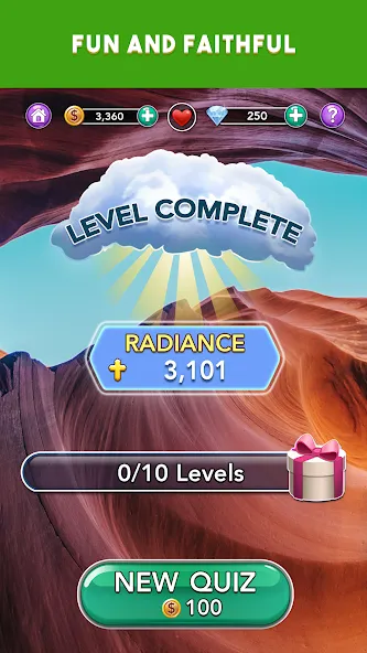 Daily Bible Trivia Bible Games (Ежедневные викторины Библии библейские игры) МОД/Взлом [Много денег, Монет и Все открыто] Screenshot 5