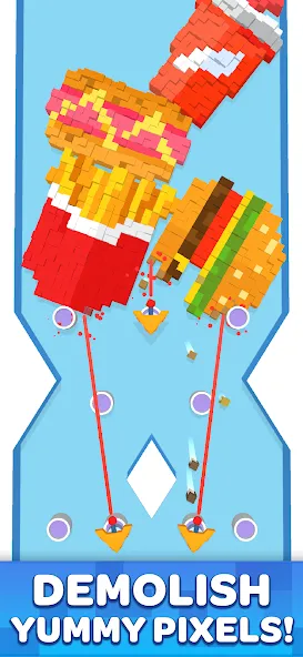 Pixel Demolish (Пиксель Демолиш) МОД/Взлом [Много денег, Монет и Все открыто] Screenshot 1