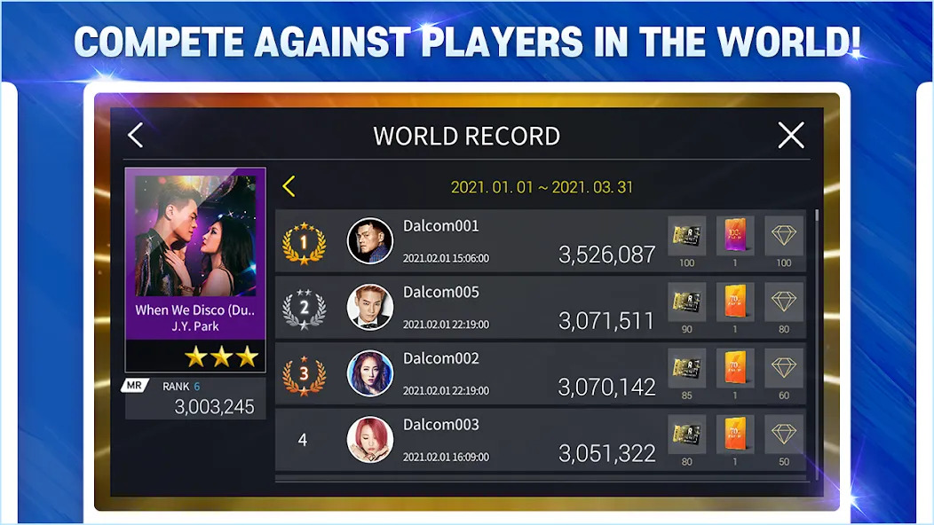 SUPERSTAR JYPNATION (уперстар ) МОД/Взлом [Все открыто, Дополнительные деньги и Меню MOD] Screenshot 4