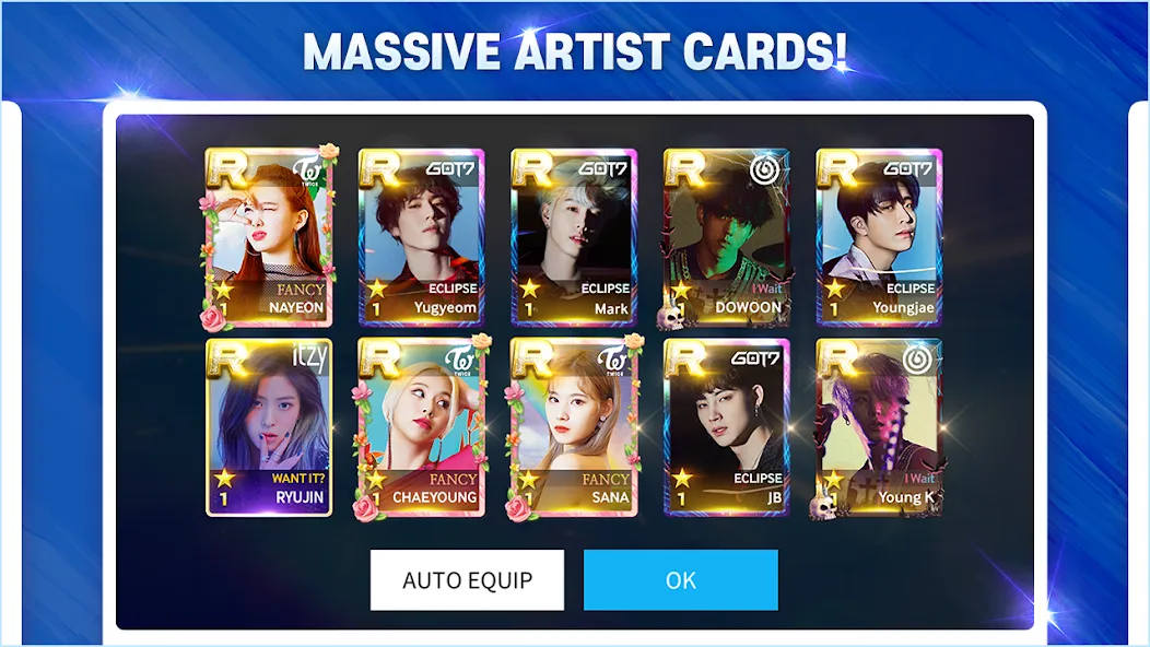 SUPERSTAR JYPNATION (уперстар ) МОД/Взлом [Все открыто, Дополнительные деньги и Меню MOD] Screenshot 5