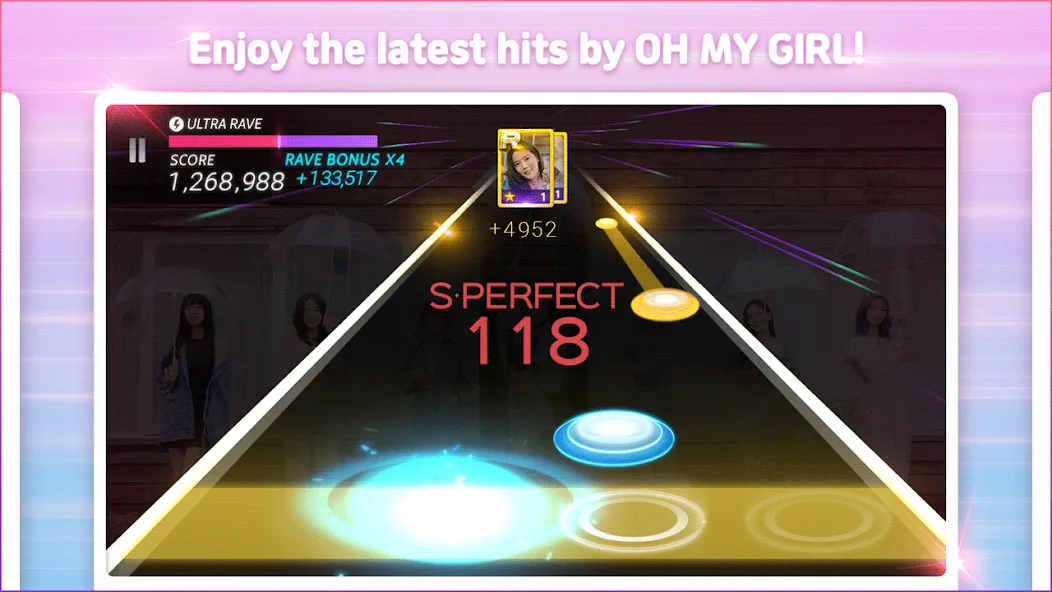SUPERSTAR OH MY GIRL (СуперЗвезда О Мой Девушка) МОД/Взлом [Много монет, Открытые уровни и Мега MOD] Screenshot 3