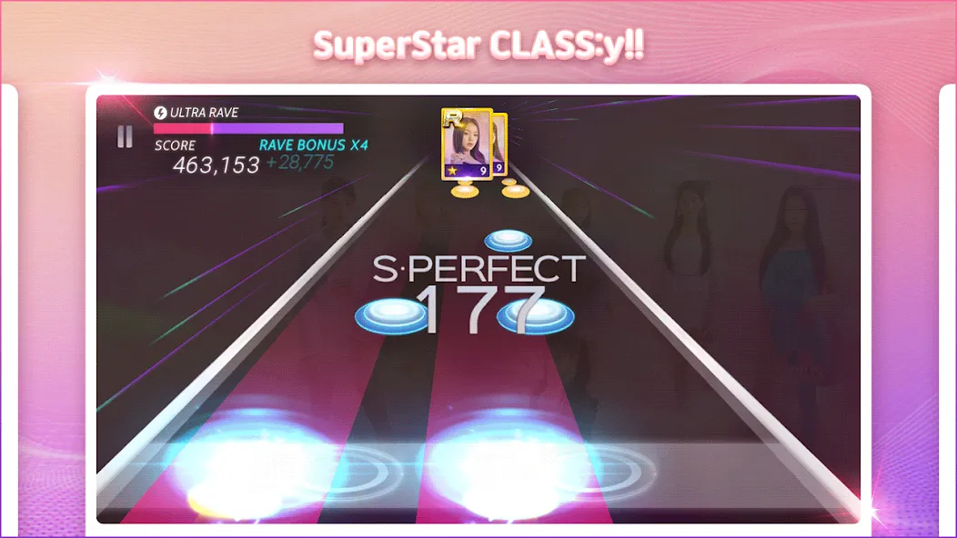 SUPERSTAR CLASS:y (уперСтар КЛАСС) МОД/Взлом [Меню, Бесконечные монеты и Открытые уровни] Screenshot 3