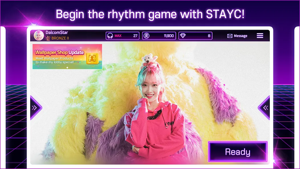 SUPERSTAR STAYC (уперзвезда Стейси) МОД/Взлом [Много монет, Открытые уровни и Мега MOD] Screenshot 2