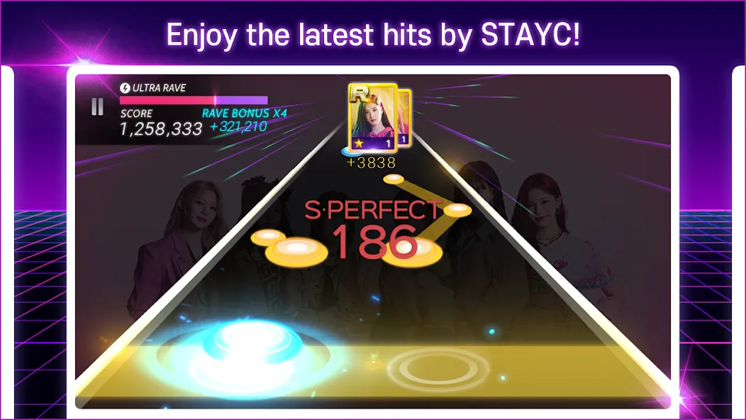 SUPERSTAR STAYC (уперзвезда Стейси) МОД/Взлом [Много монет, Открытые уровни и Мега MOD] Screenshot 3
