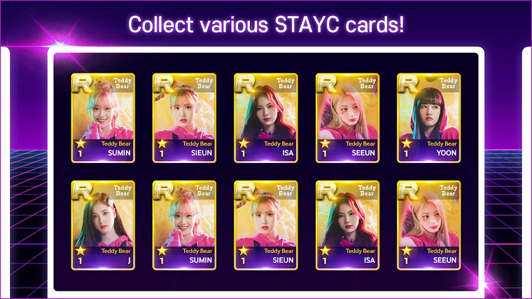 SUPERSTAR STAYC (уперзвезда Стейси) МОД/Взлом [Много монет, Открытые уровни и Мега MOD] Screenshot 5