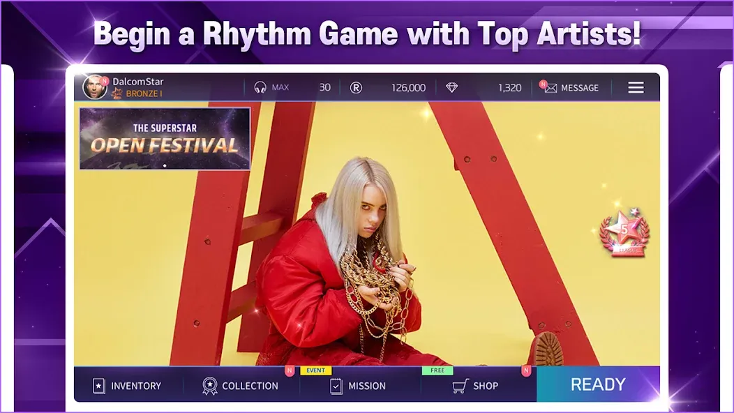 The SuperStar (Зе Суперстар) МОД/Взлом [Меню, Бесконечные монеты и Открытые уровни] Screenshot 2