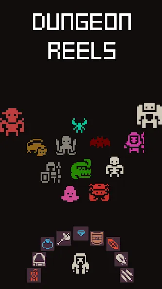 Dungeon Reels (Данжен Рилс) МОД/Взлом [Бесконечные деньги, Монеты и Мега MOD] Screenshot 1