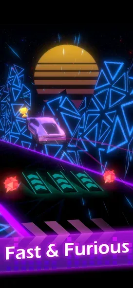 Beat Racing (Бит Рейсинг) МОД/Взлом [Много денег, Монет и Все открыто] Screenshot 3