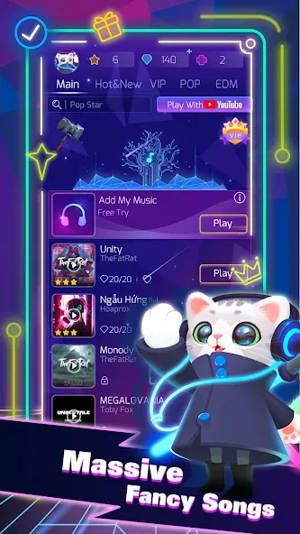 Sonic Cat (Соник Кэт) МОД/Взлом [Бесконечные деньги, Монеты и Мега MOD] Screenshot 1