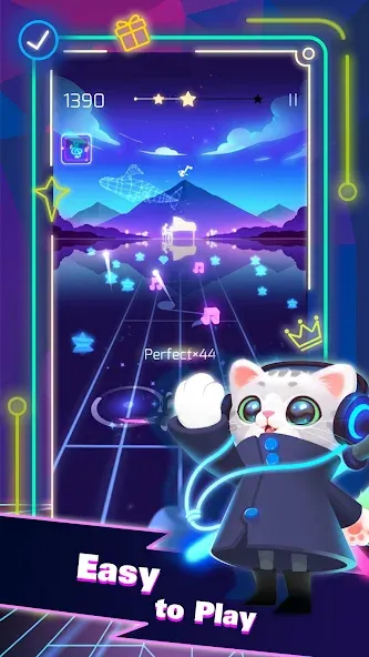 Sonic Cat (Соник Кэт) МОД/Взлом [Бесконечные деньги, Монеты и Мега MOD] Screenshot 2