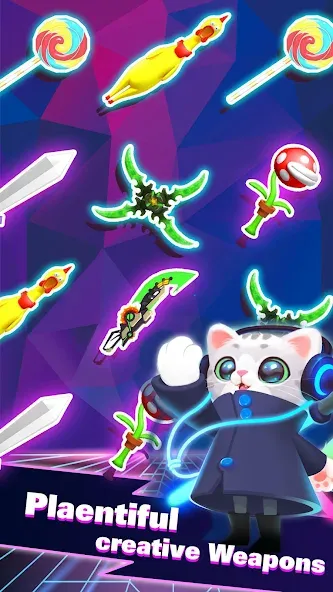 Sonic Cat (Соник Кэт) МОД/Взлом [Бесконечные деньги, Монеты и Мега MOD] Screenshot 3