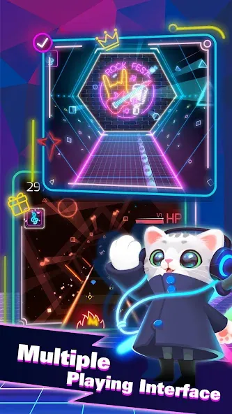 Sonic Cat (Соник Кэт) МОД/Взлом [Бесконечные деньги, Монеты и Мега MOD] Screenshot 4