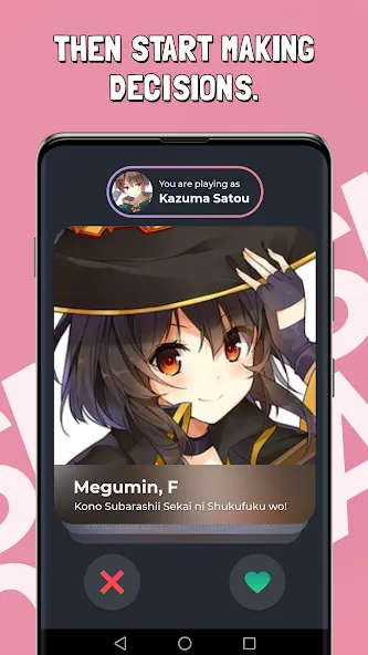 Smash or Pass Anime Game МОД/Взлом [Много денег, Монет и Все открыто] Screenshot 2