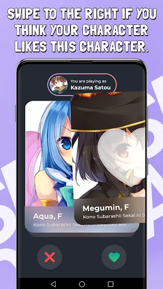 Smash or Pass Anime Game МОД/Взлом [Много денег, Монет и Все открыто] Screenshot 3