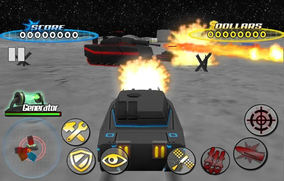 Tank War Defender 3 (Танковая война Защитник 3) МОД/Взлом [Много денег, Монет и Все открыто] Screenshot 4