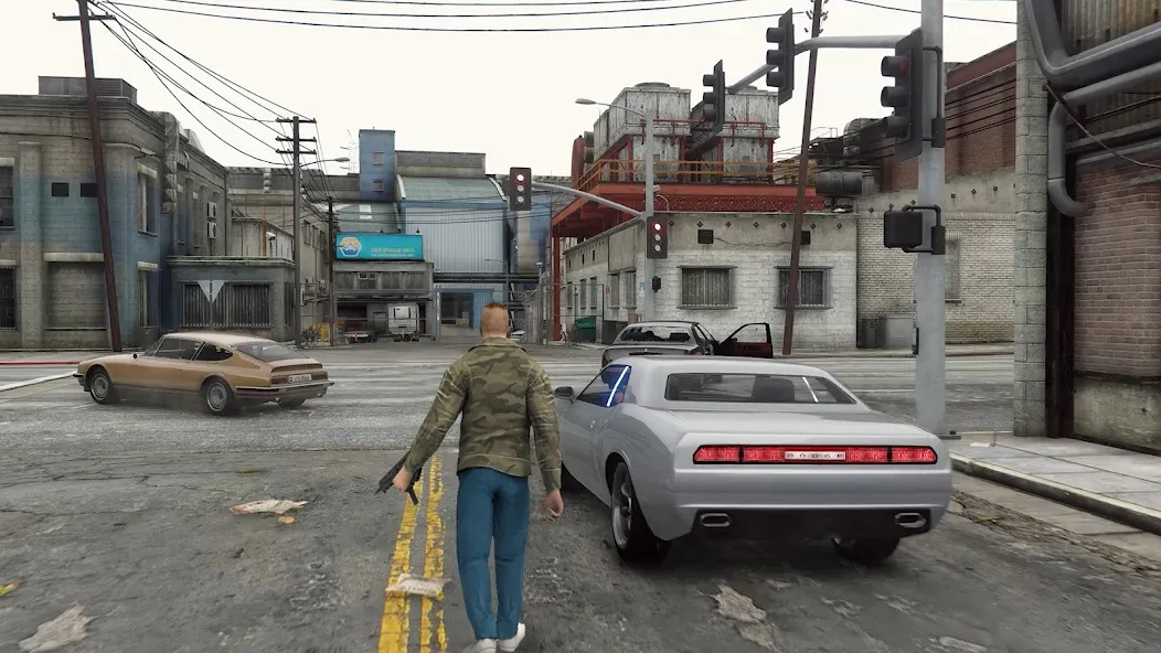 City Gangstar Mafia Wars Games МОД/Взлом [Все открыто, Дополнительные деньги и Меню MOD] Screenshot 2