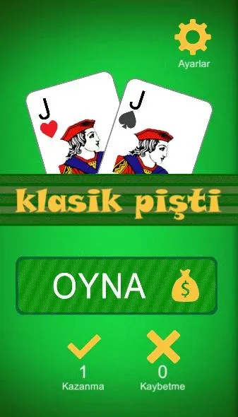Klasik Pişti İnternetsiz МОД/Взлом [Все открыто, Дополнительные деньги и Меню MOD] Screenshot 2