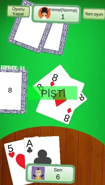 Klasik Pişti İnternetsiz МОД/Взлом [Все открыто, Дополнительные деньги и Меню MOD] Screenshot 3