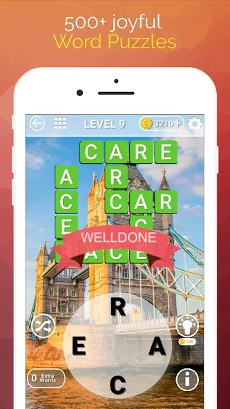 Word Travel: Wonders Trip Game МОД/Взлом [Много монет, Открытые уровни и Мега MOD] Screenshot 1