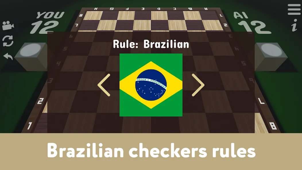 Checkers for two - Draughts МОД/Взлом [Все открыто, Дополнительные деньги и Меню MOD] Screenshot 4