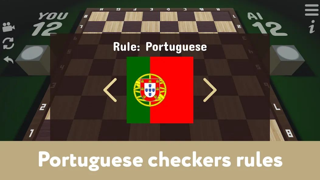 Checkers for two - Draughts МОД/Взлом [Все открыто, Дополнительные деньги и Меню MOD] Screenshot 5