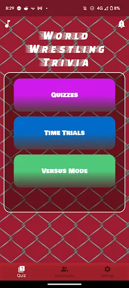 World Wrestling Trivia (Уорлд Рестлинг Тривия) МОД/Взлом [Много денег, Монет и Все открыто] Screenshot 1