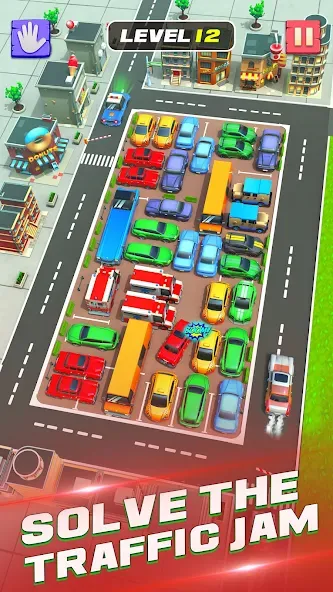 Unblock It Car Puzzle Game (Паркинг Джам Разблокировать) МОД/Взлом [Деньги, Монеты и Меню MOD] Screenshot 2