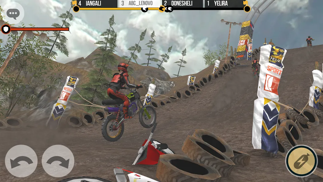 Clan Race: PVP Motocross races (Клан Рейс) МОД/Взлом [Все открыто, Дополнительные деньги и Меню MOD] Screenshot 3