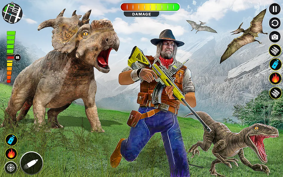 Real Dino Hunter 3D Gun Games (Уайлд Динозавр Хантер Ган Геймс) МОД/Взлом [Много монет, Открытые уровни и Мега MOD] Screenshot 4
