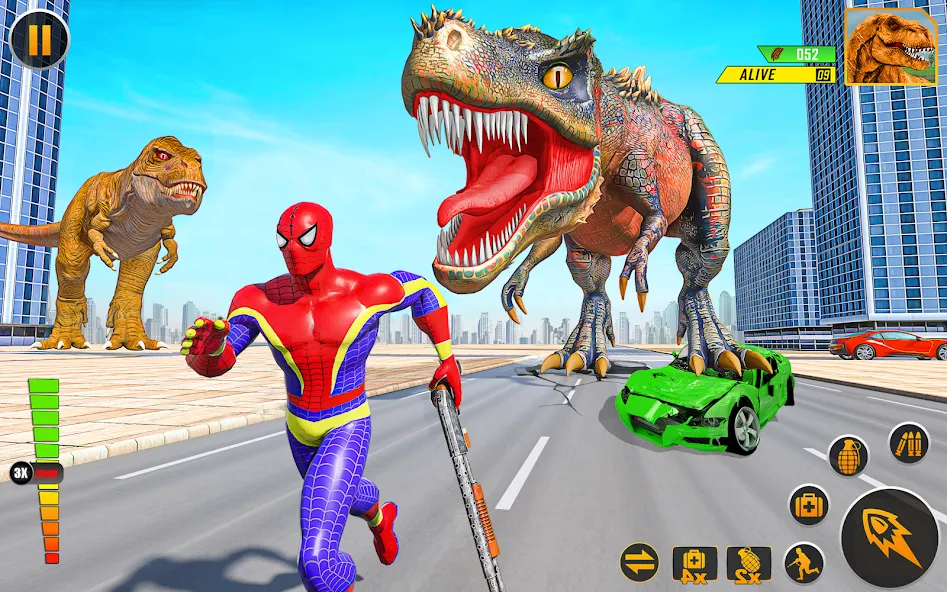 Real Dino Hunter 3D Gun Games (Уайлд Динозавр Хантер Ган Геймс) МОД/Взлом [Много монет, Открытые уровни и Мега MOD] Screenshot 5