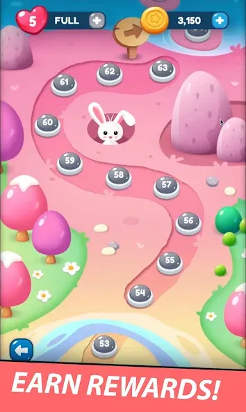 Match Blast Puzzle 3 МОД/Взлом [Бесконечные деньги, Монеты и Мега MOD] Screenshot 5