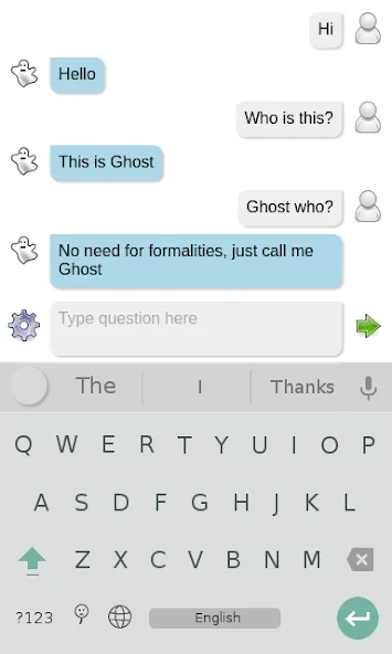 Ghost chat bot (Гостчатбот) МОД/Взлом [Много монет, Открытые уровни и Мега MOD] Screenshot 1