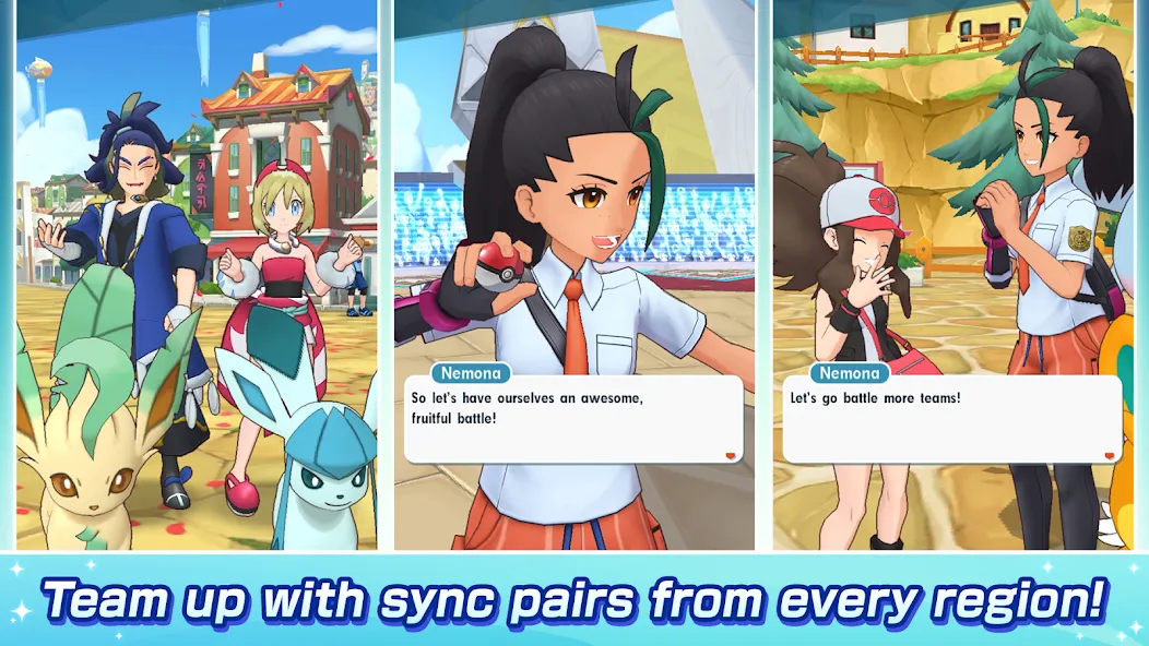 Pokémon Masters EX МОД/Взлом [Все открыто, Дополнительные деньги и Меню MOD] Screenshot 1