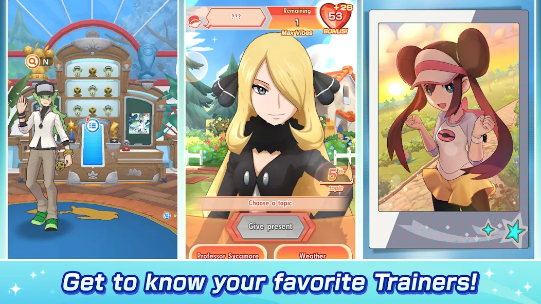 Pokémon Masters EX МОД/Взлом [Все открыто, Дополнительные деньги и Меню MOD] Screenshot 3