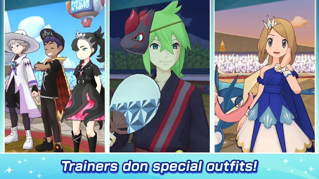 Pokémon Masters EX МОД/Взлом [Все открыто, Дополнительные деньги и Меню MOD] Screenshot 4