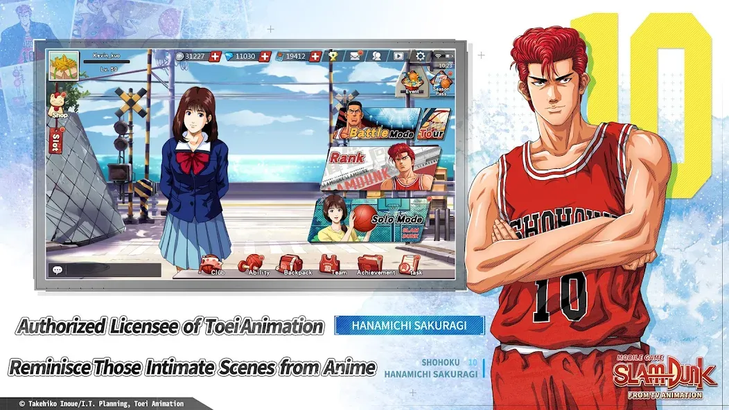 SLAM DUNK from TV Animation (СЛЭМ ДАНК из ТВ анимации) МОД/Взлом [Бесконечные деньги, Монеты и Мега MOD] Screenshot 1