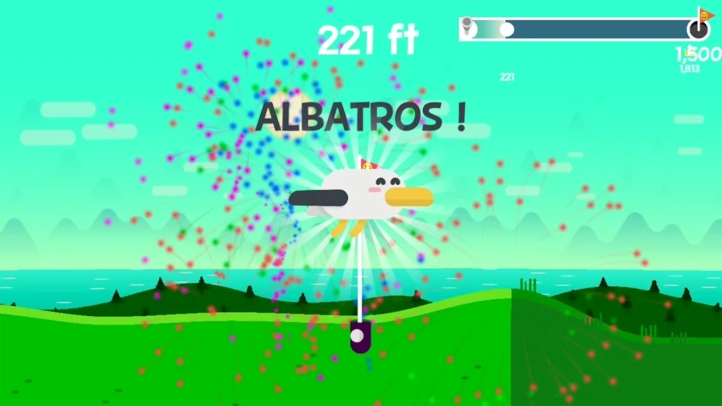 Golf Orbit: Oneshot Golf Games МОД/Взлом [Меню, Бесконечные монеты и Открытые уровни] Screenshot 5
