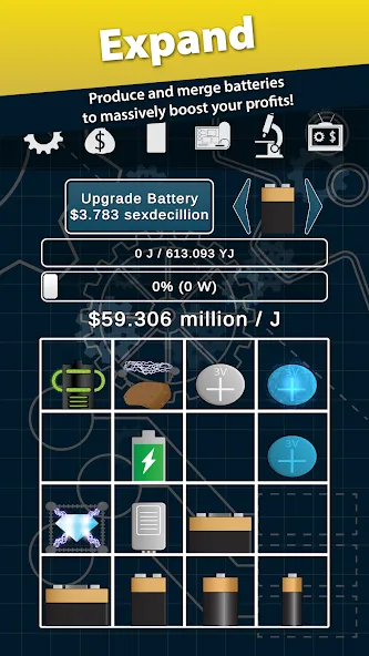 Idle Power (Айдл Пауэр) МОД/Взлом [Бесконечные деньги, Монеты и Мега MOD] Screenshot 4