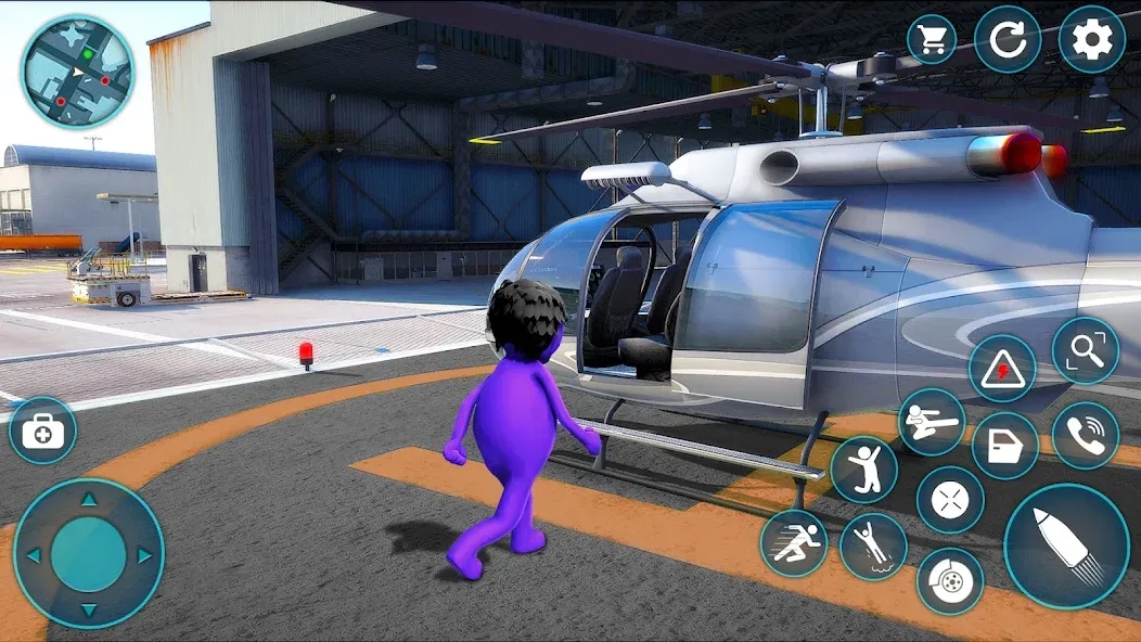 Blue Hero Gangster City Mafia МОД/Взлом [Бесконечные деньги, Монеты и Мега MOD] Screenshot 5