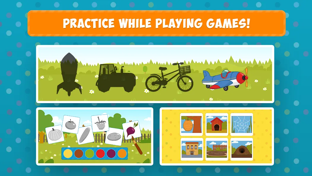 Tractor Games for Kids & Baby! МОД/Взлом [Деньги, Монеты и Меню MOD] Screenshot 5