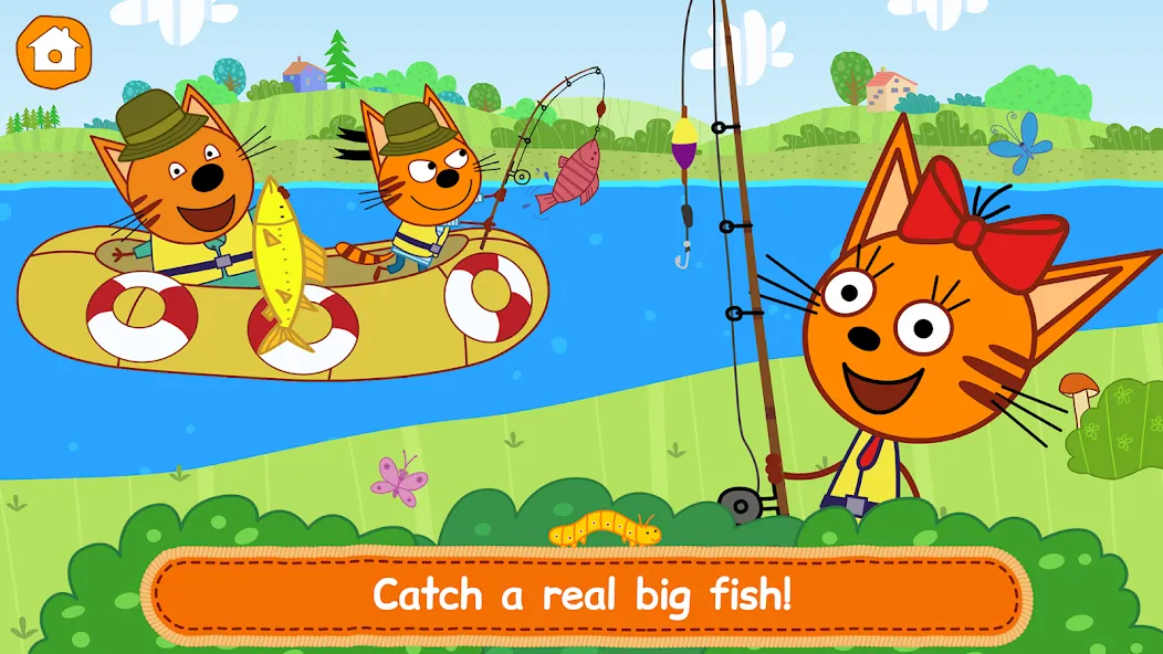 Kid-E-Cats: Kitty Cat Games! МОД/Взлом [Много монет, Открытые уровни и Мега MOD] Screenshot 3