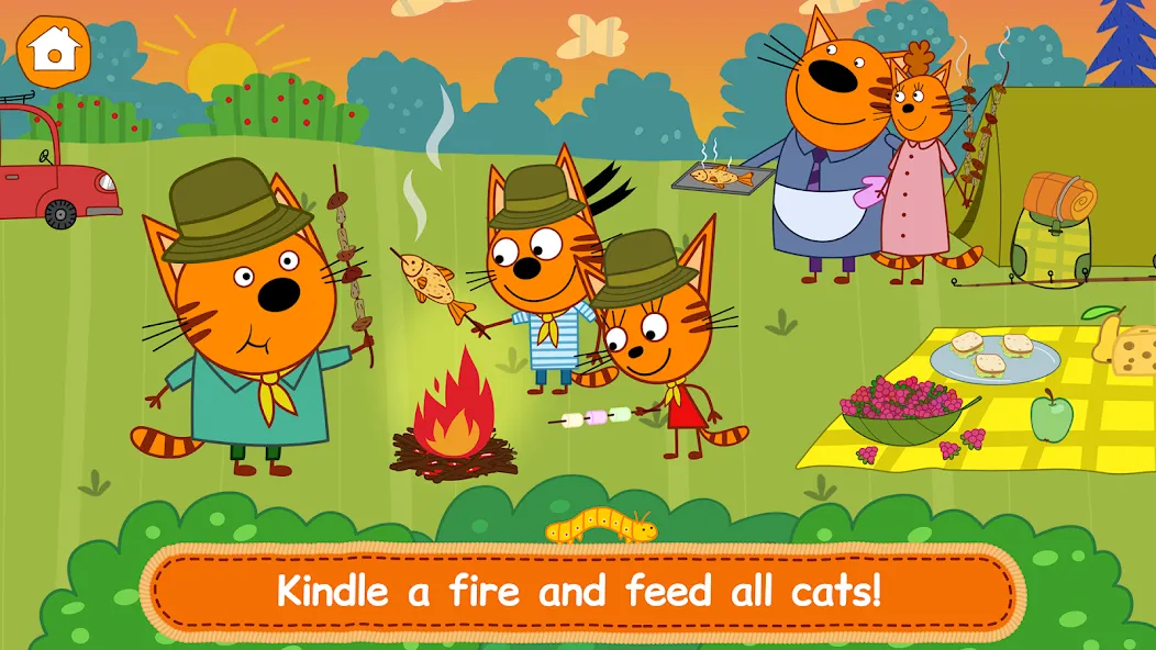Kid-E-Cats: Kitty Cat Games! МОД/Взлом [Много монет, Открытые уровни и Мега MOD] Screenshot 5
