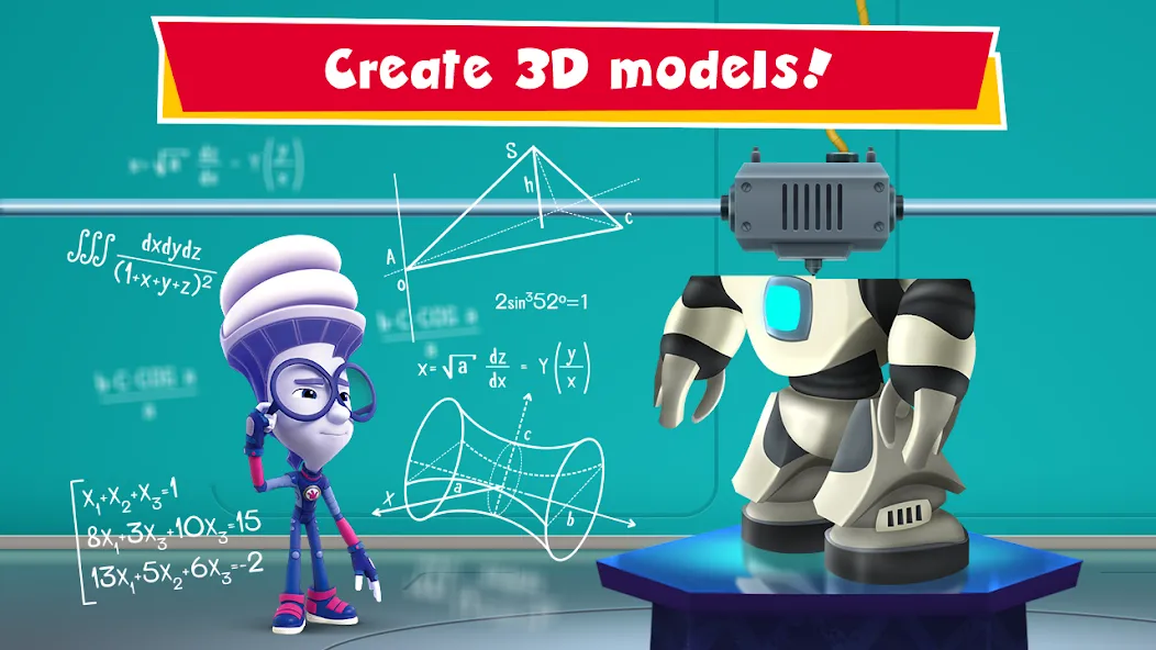 Fixies vs Crabots: Cool Game! МОД/Взлом [Все открыто, Дополнительные деньги и Меню MOD] Screenshot 5